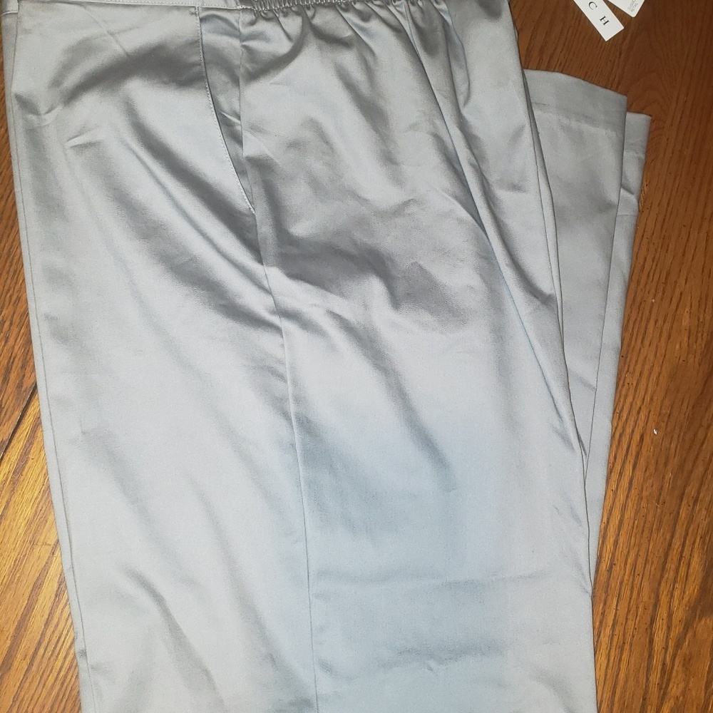 Alfred Dunner Gray Dress Pants